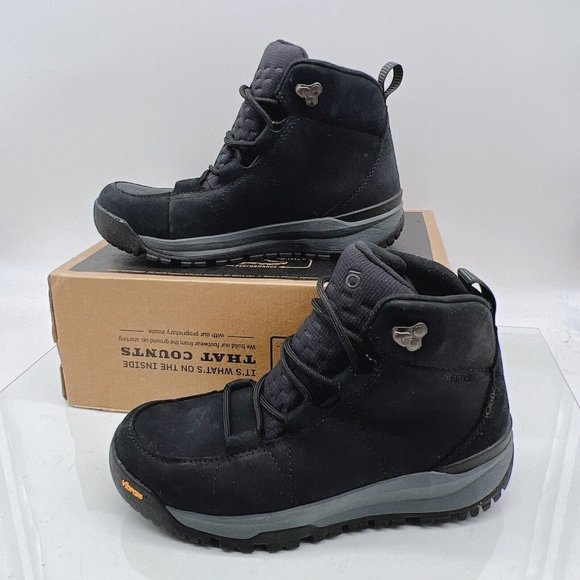 Oboz Sphinx Mid Leather Insulated B- Dry Hiking Boot Castlerock Womens Size US 8 - Picture 3 of 10